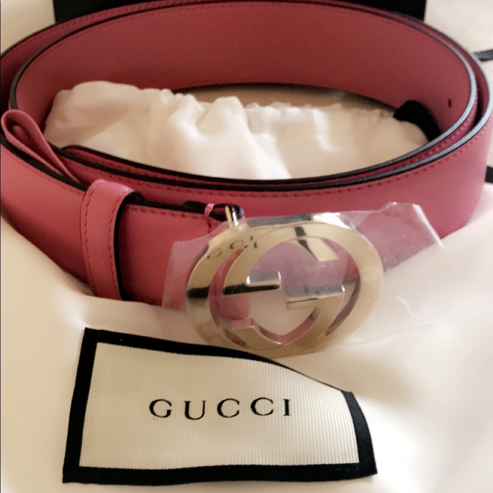Gucci Belt - Pink
